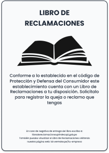 Aviso impreso personalizable